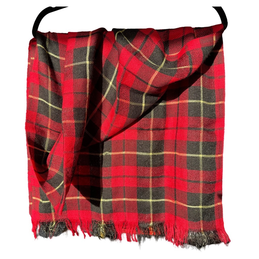 Lauren Ralph Lauren Plaid Check Blanket Scarf